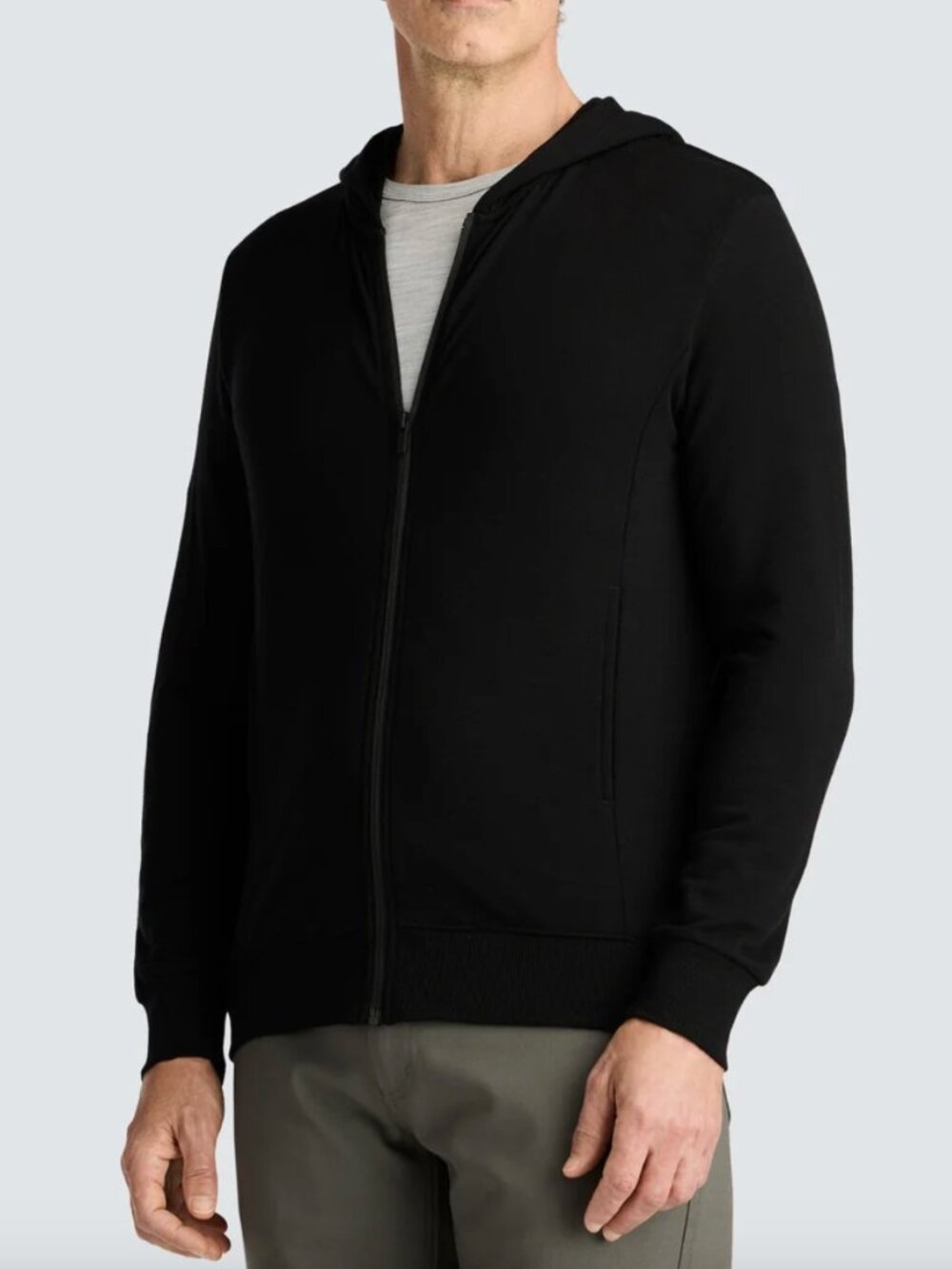 UNBOUND MERINO Compact Travel Merino Wool Hoodie Sweatshirt